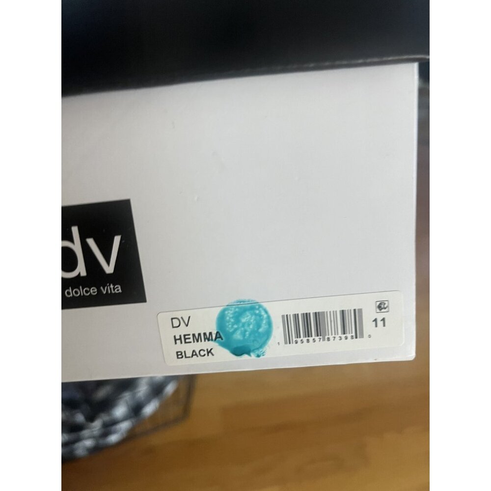 Dolce Vita Hemma Size 11 Women’s Sandals Black Color Heels Shoes Women 2 3/4 In - Picture 7 of 7